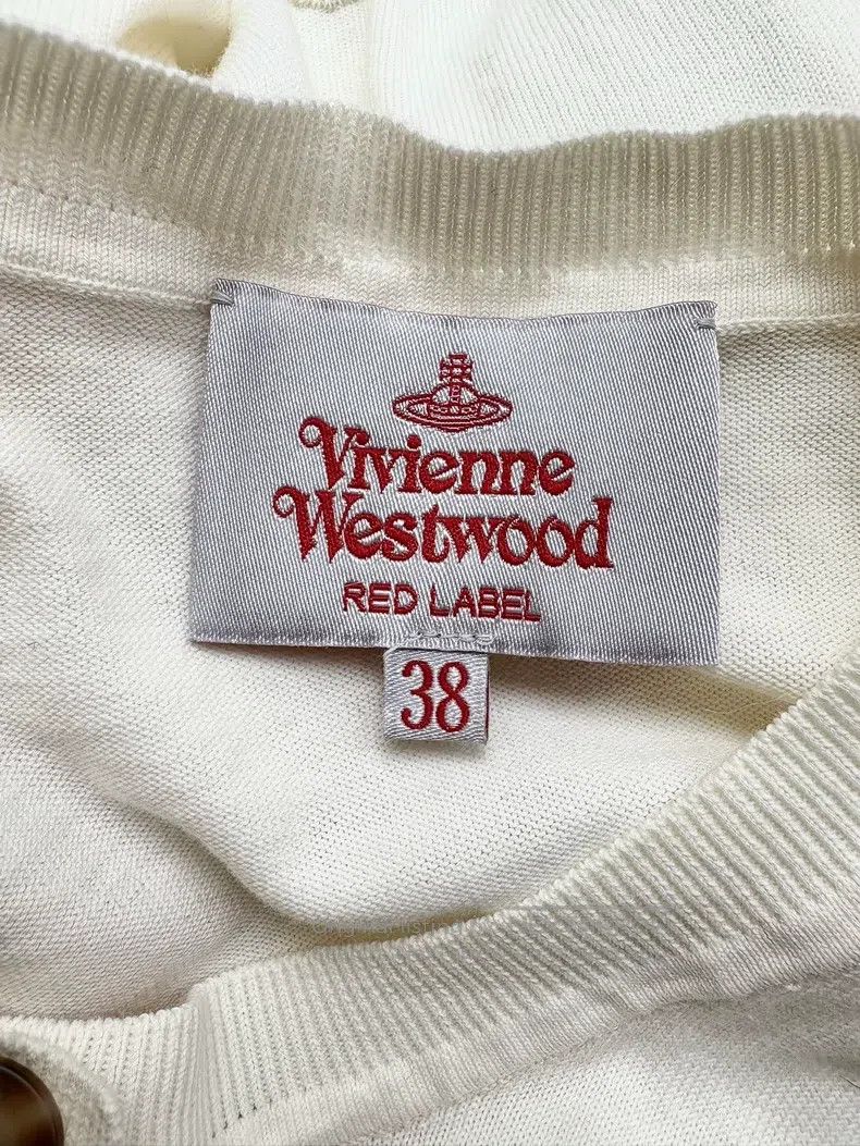 Vivienne Westwood Vivienne Westwood White Saturn knitted sweater Size XS / US 0-2 / IT 36-38 - 7 Thumbnail