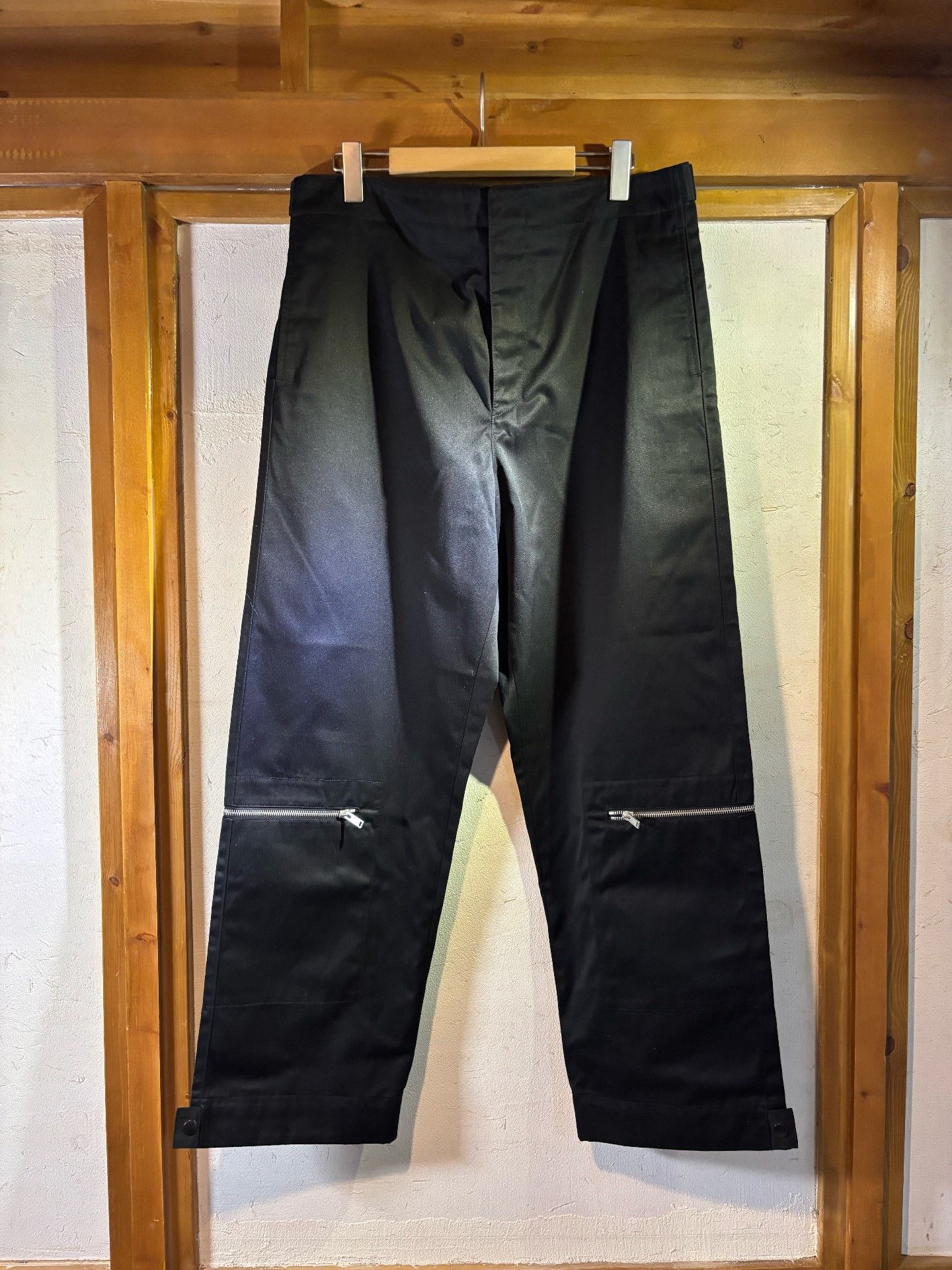 Jil Sander Jil Sander Zipper Wide-Leg Pants Size US 32 / EU 48 - 1 Thumbnail