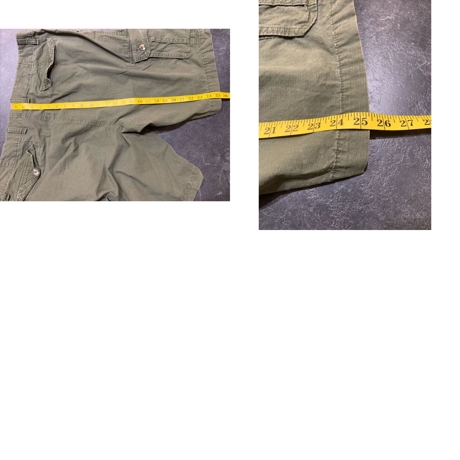 Old Navy Old Navy Mens 40 Tall Green Cargo Shorts Big & Tall Outdoor Ripstop Cotton Size US 40 / EU 56 - 7 Thumbnail