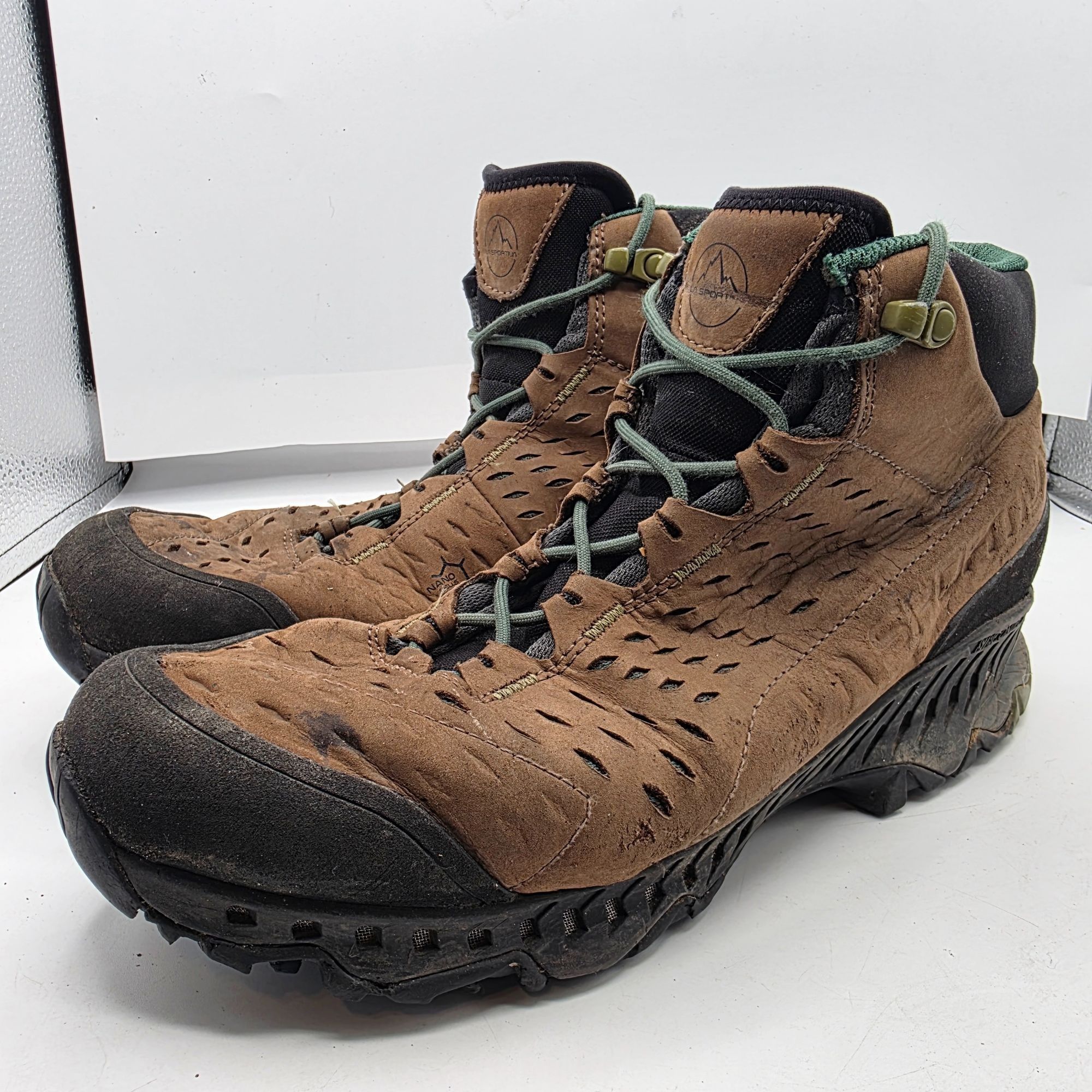 La Sportiva La Sportiva Pyramid GTX Mens Size 11 Brown Waterproof Hiking Size US 11 / EU 44 - 4 Thumbnail