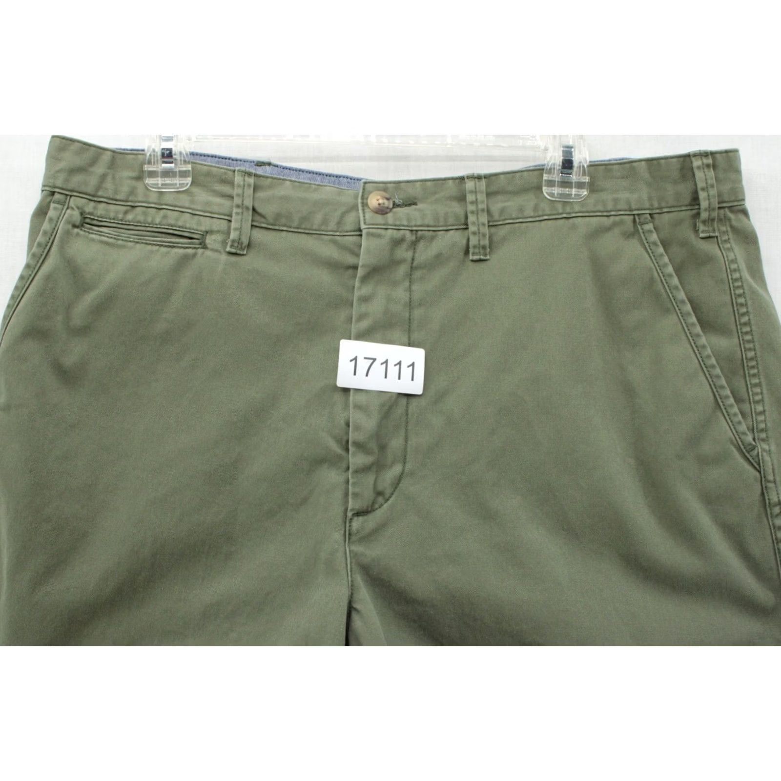 Polo Ralph Lauren Polo Ralph Lauren Shorts Mens 36 Green Relaxed Fit Chino Twill Flat 5 pocket Vintage: No Size US M / EU 48-50 / 2 - 8 Thumbnail