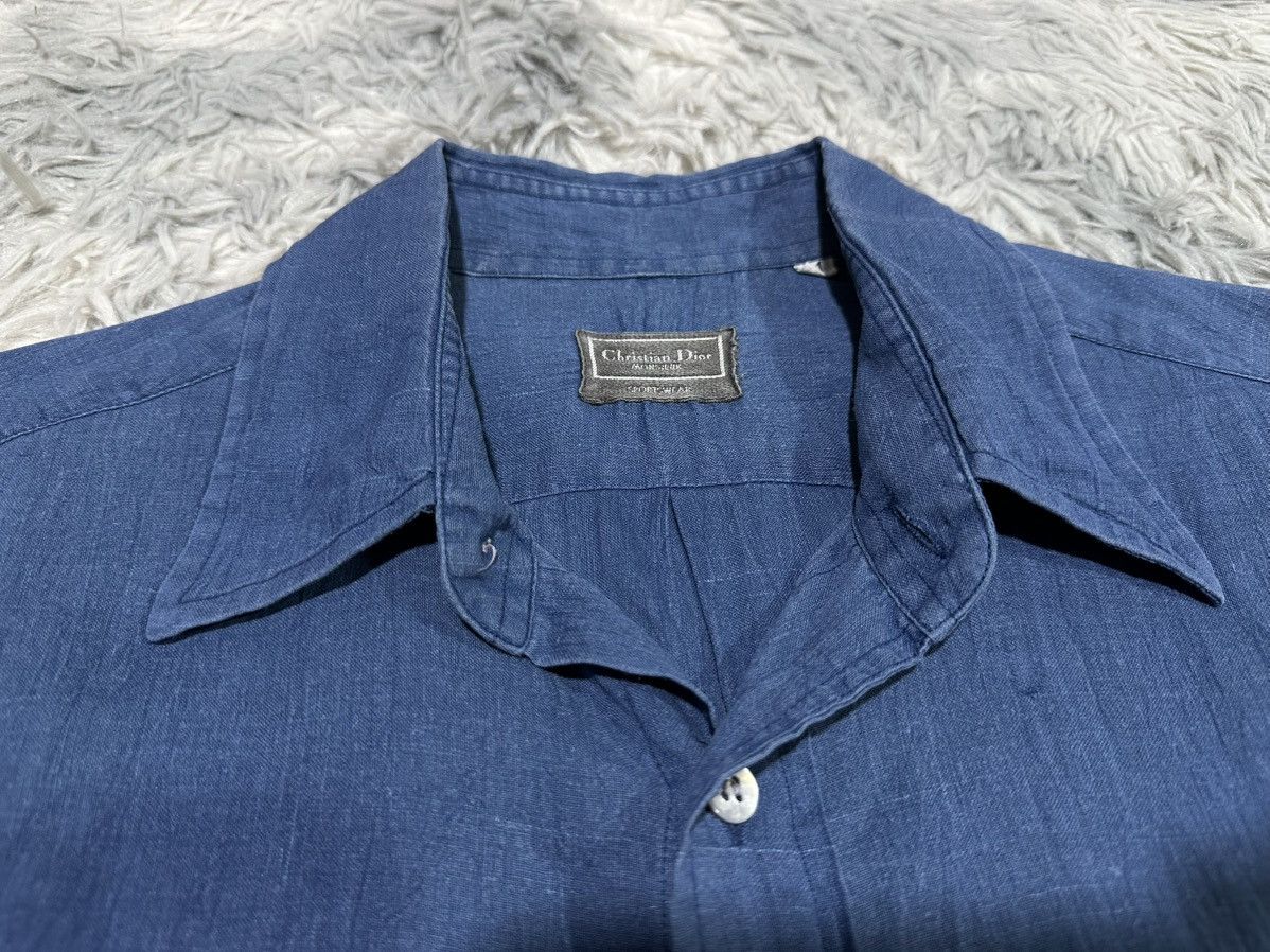 Christian Dior Monsieur 🔥Vintage Christian Dior Monsieur Shirt Button Ups Size US XL / EU 56 / 4 - 4 Thumbnail