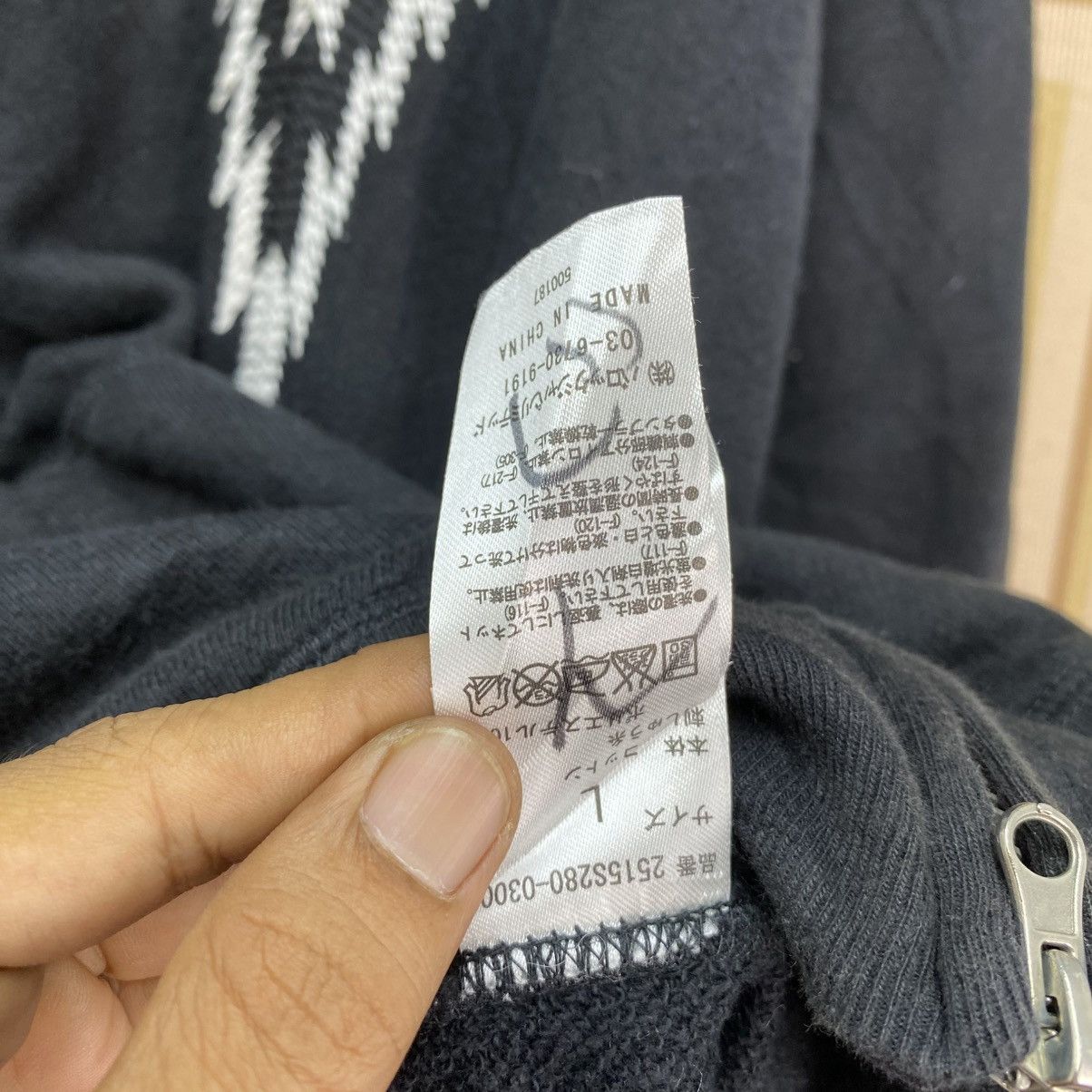 Native 🫶Stooge And Co Full Zip Hoodie Embroidered Geometric Navajo Size US M / EU 48-50 / 2 - 6 Thumbnail