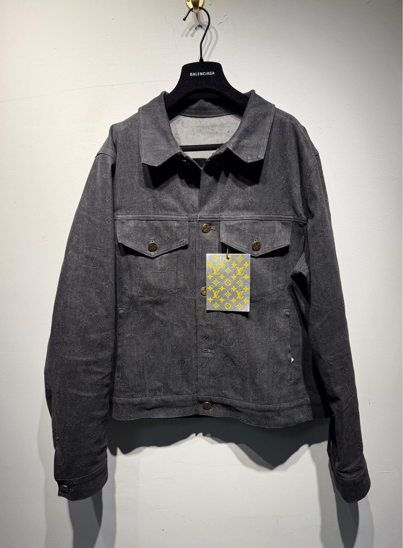 Louis Vuitton Louis Vuitton Denim Yellow Light Jacket 54 Men Size US XXL / EU 58 / 5 - 1 Thumbnail