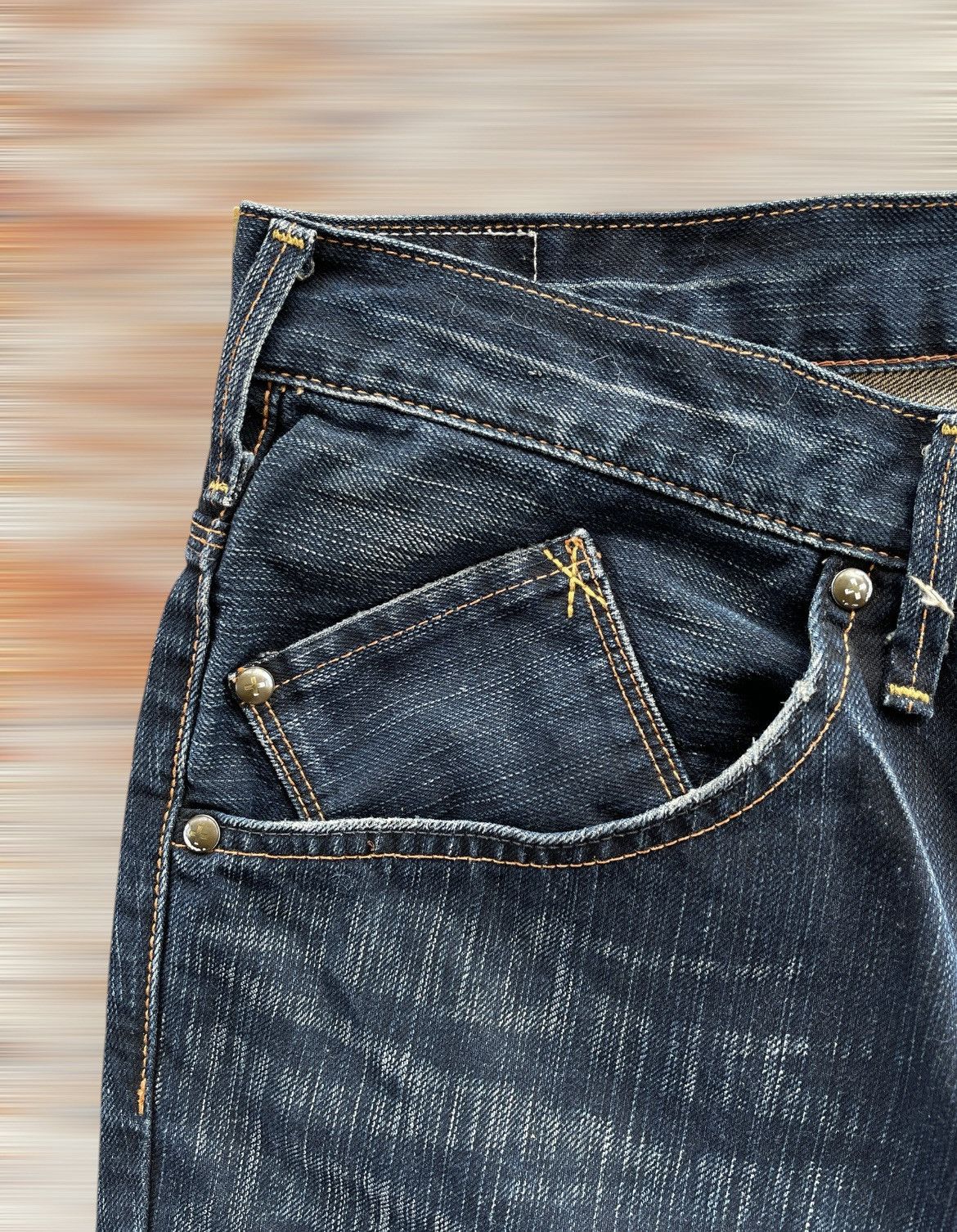 Edwin × If Six Was Nine × Japanese Brand EDWIN XV-FUNCTION THREE QUARTER JEANS Size US 35 - 5 Thumbnail