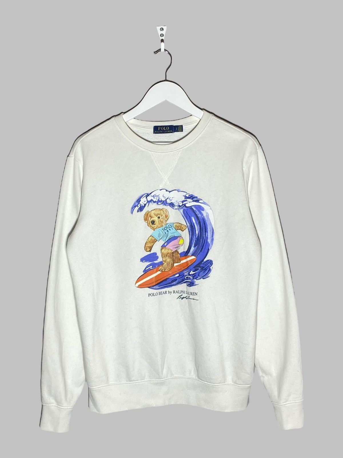 Polo Ralph Lauren Polo Bear by Ralph Lauren Crewneck Sweatshirt Size US S / EU 44-46 / 1 - 1 Thumbnail