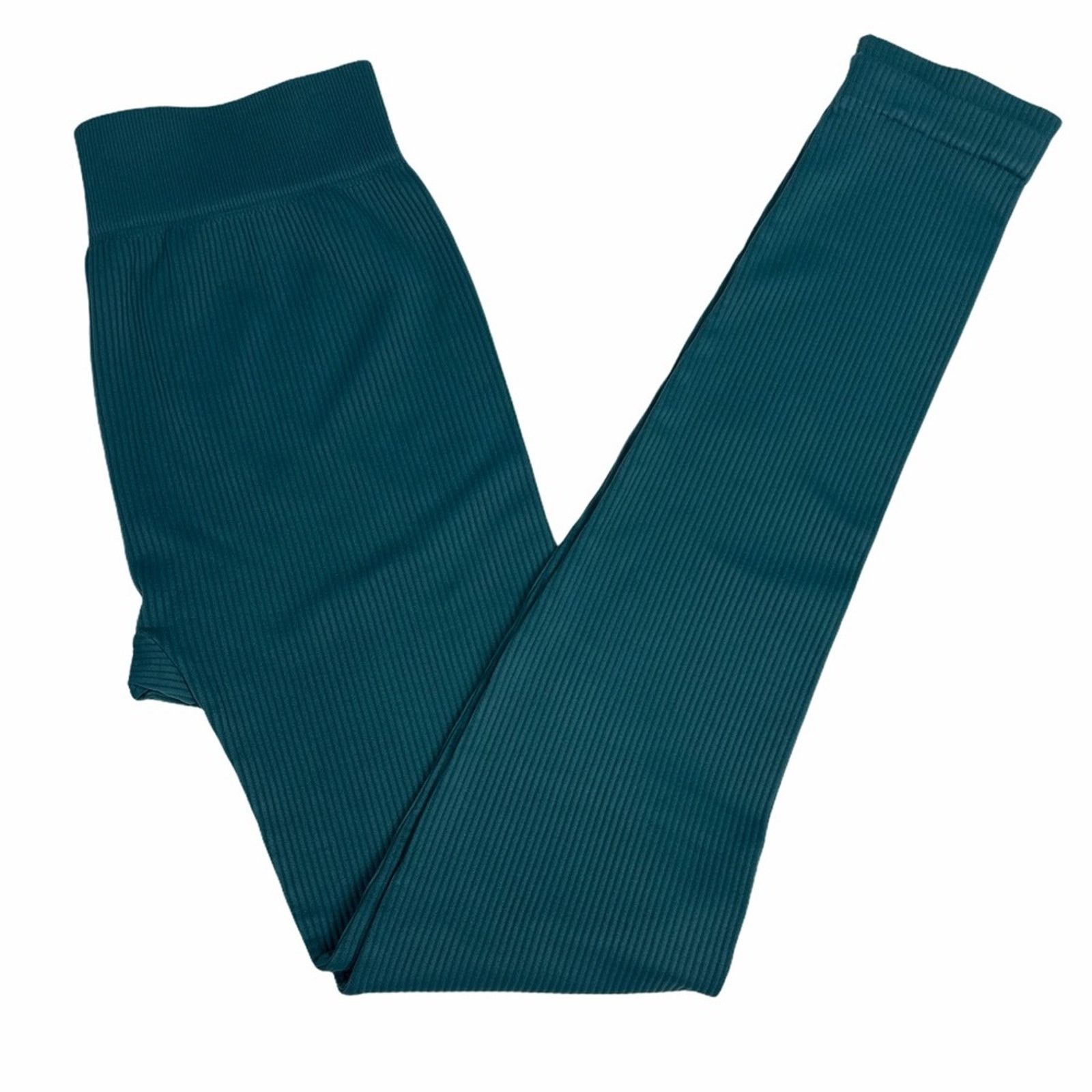Spiritual Gangster Spiritual Gangster Hi Rise Rishi Leggings Green Size M/L Size 30" / US 8 / IT 44 - 2 Thumbnail