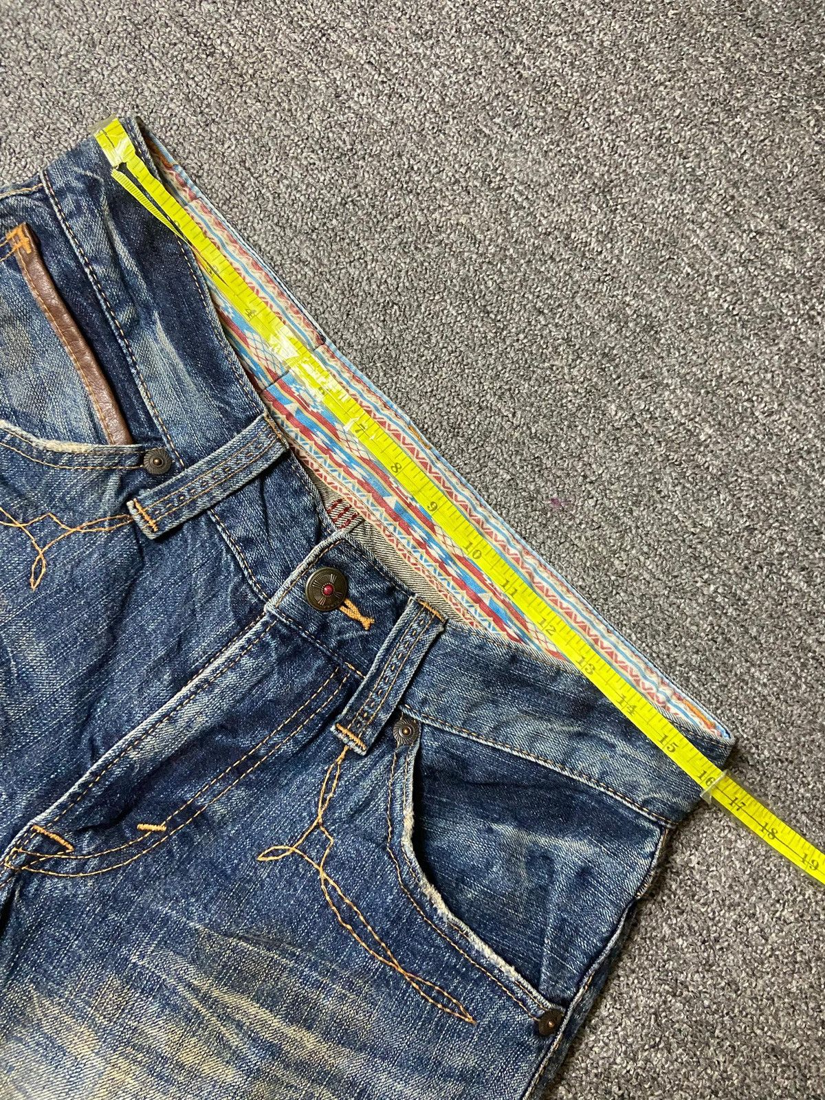 Edwin × Japanese Brand × Vintage Vintage Edwin Exclusive XV Denim Jeans Shorts (128) Size US 32 / EU 48 - 10 Thumbnail