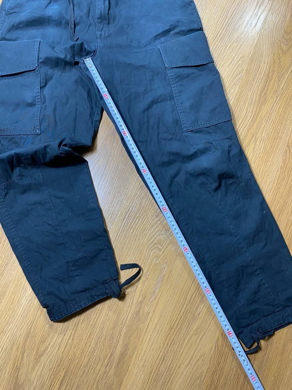 Japanese Brand Dirty Painted Distressed Thrashed Faded Baggy Jeans Y2K Size US 32 / EU 48 - 6 Thumbnail
