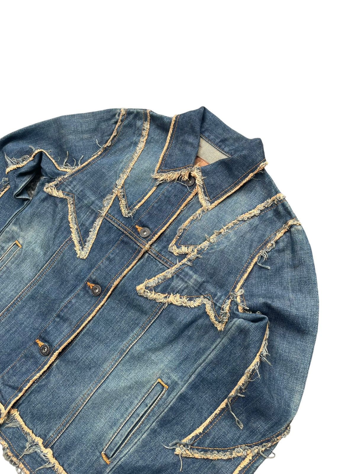 Japanese Brand Vivayou Custom Denim Jacket Size S / US 4 / IT 40 - 2 Thumbnail