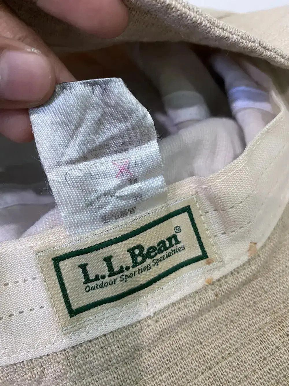 L.L. Bean × Vintage L.L Bean Small Logo Plain Bucket Hat Size ONE SIZE - 5 Thumbnail