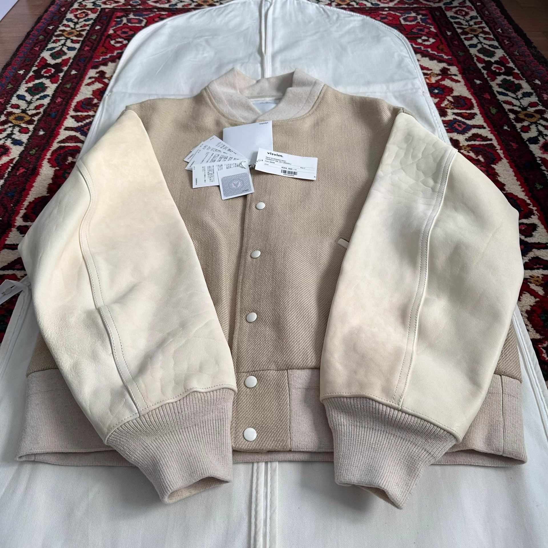 Visvim VISVIM 20AW VARSITY SB JKT Jacket Size 2 Size US M / EU 48-50 / 2 - 5 Thumbnail