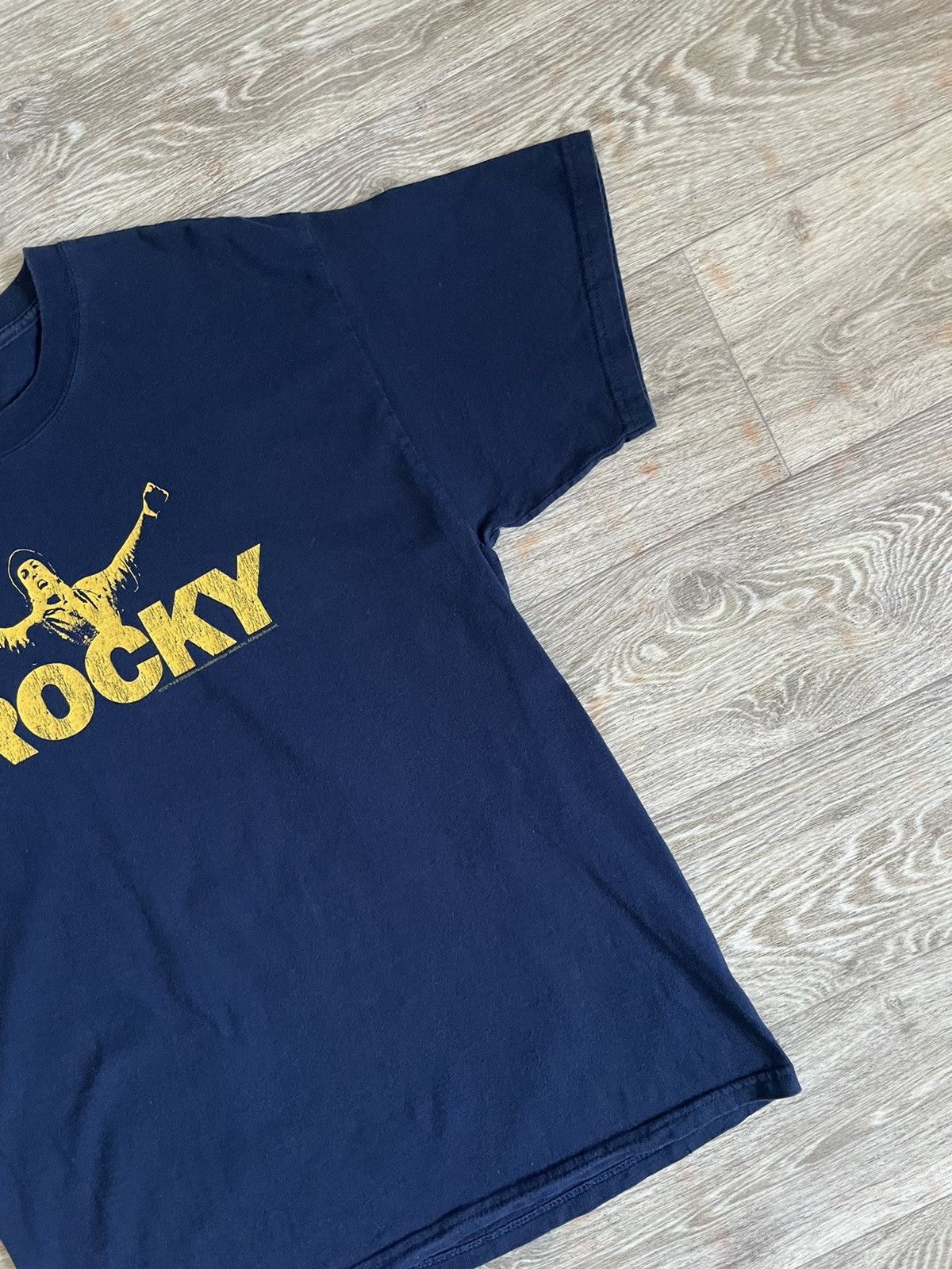 Vintage Vintage Rocky Balboa Promo Movie T-Shirt Size US L / EU 52-54 / 3 - 6 Thumbnail