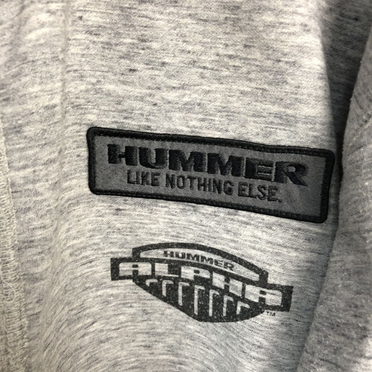 Japanese Brand Hummer vintage Grey Hoodie cardigan sweater #A228 Size US XL / EU 56 / 4 - 12 Thumbnail