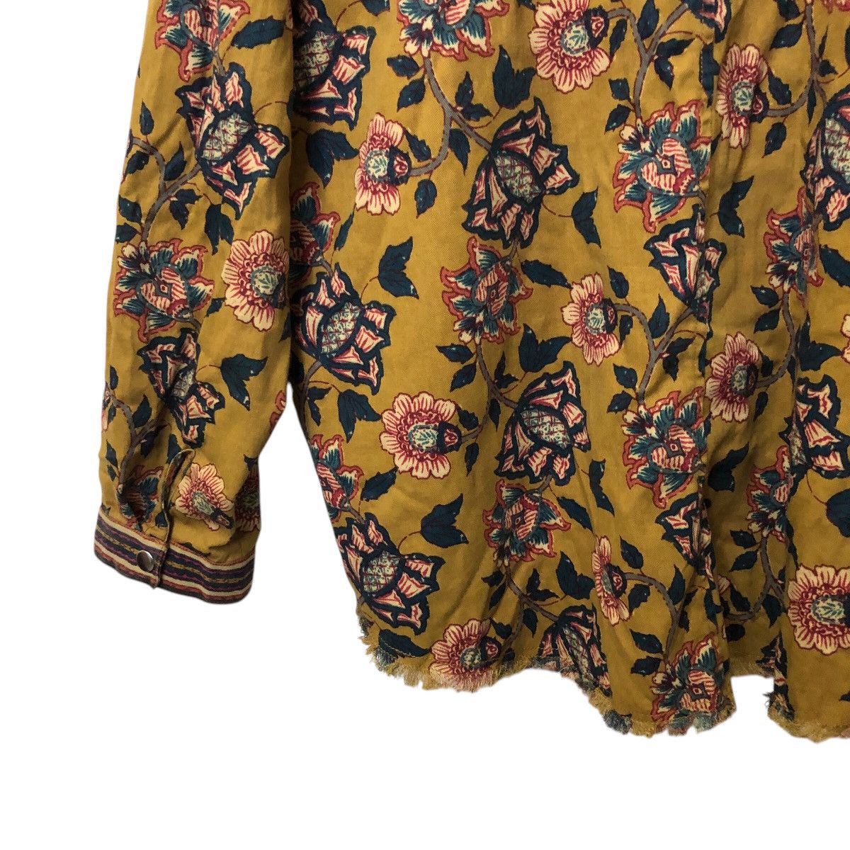 Zara Vintage Zara Button Ups Fullprint Jacket Size XXL / US 16-18 / IT 52-54 - 8 Thumbnail
