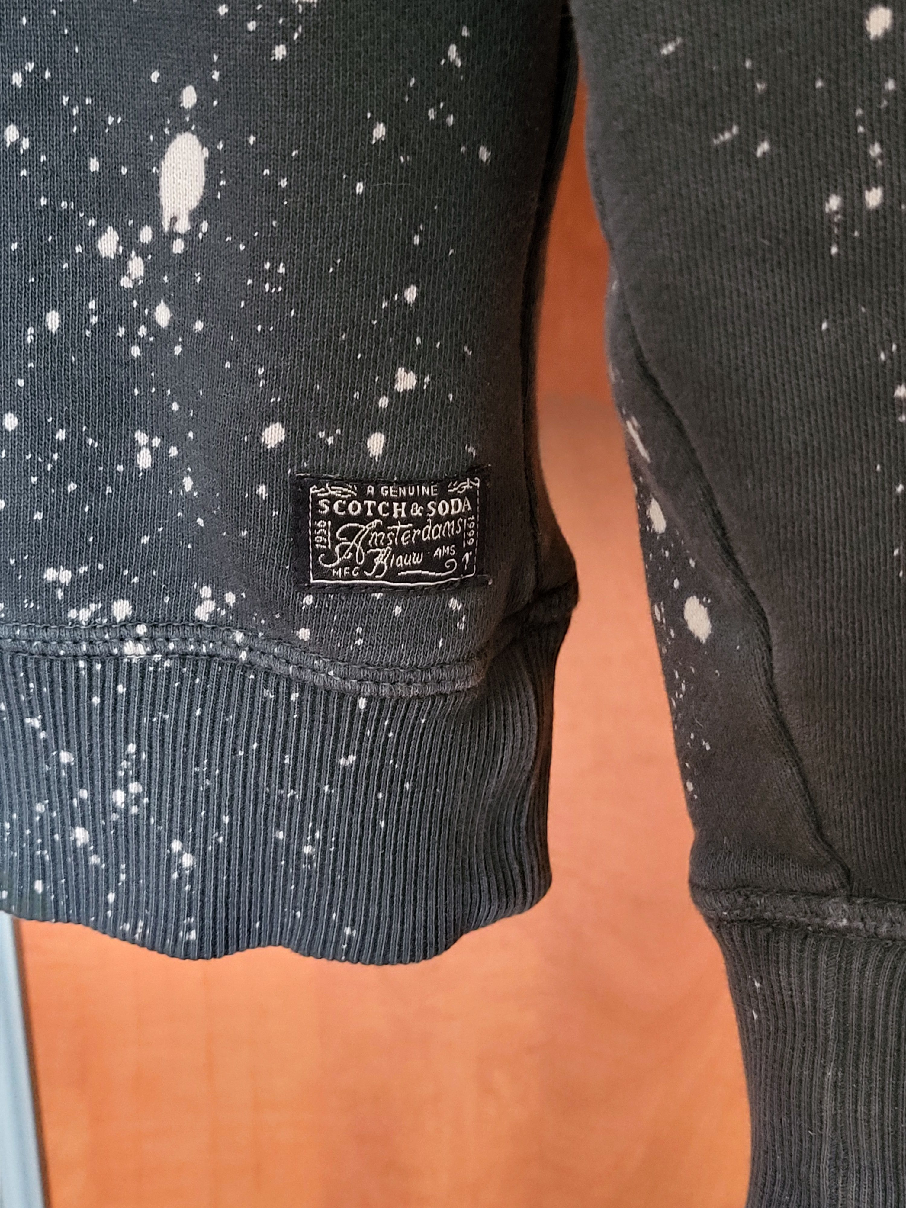 Scotch & Soda Scotch&Soda Amsterdams Blauw Sweatshirt Size M but fit L Size US M / EU 48-50 / 2 - 4 Thumbnail