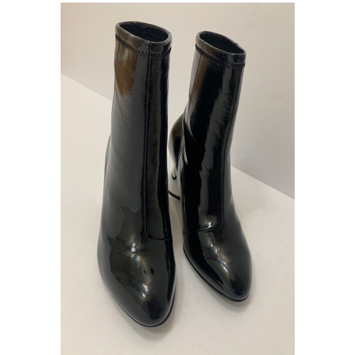 Opening Ceremony OPENING CEREMONY DYLAN PATENT LEATHER BOOTS Size US 8 / IT 38 - 3 Thumbnail