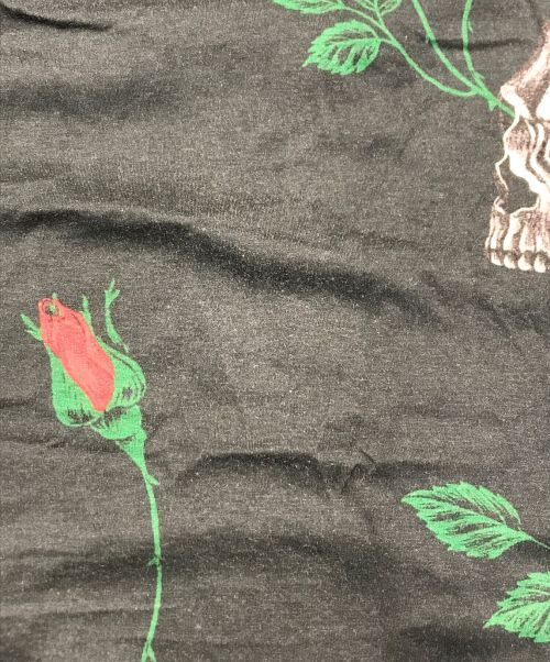 Yohji Yamamoto BLACK Scandal Yohji Yamamoto Skull & Rose Long Shirt Size US M / EU 48-50 / 2 - 6 Thumbnail