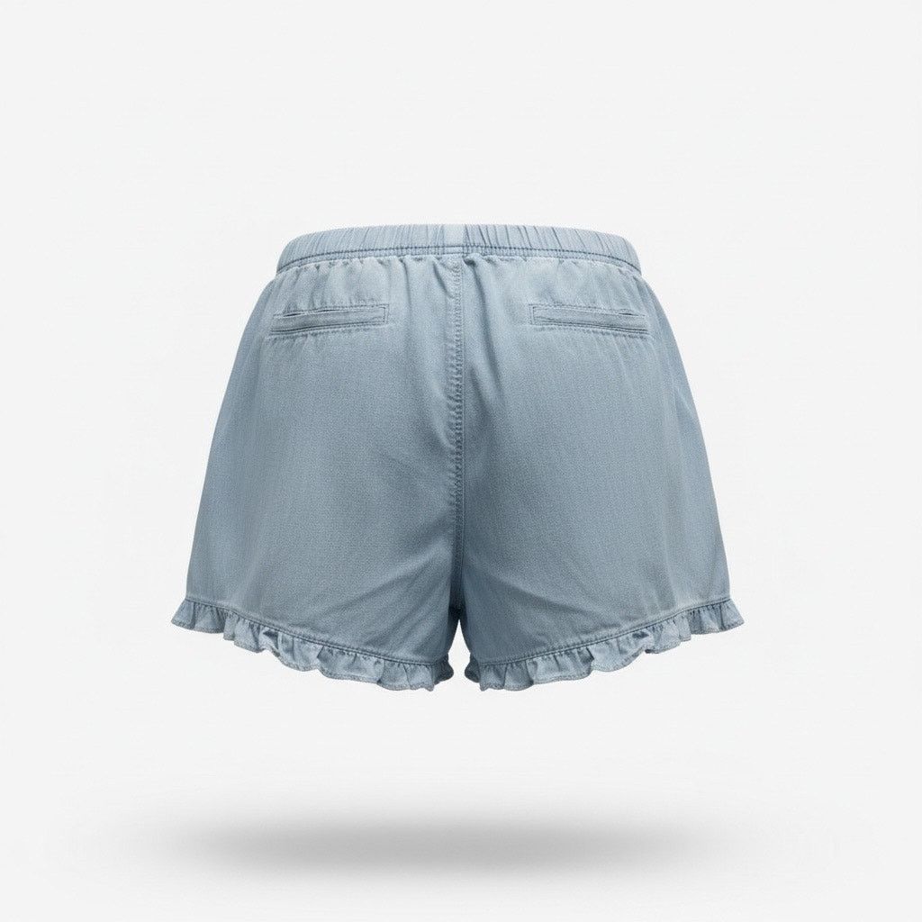 Gap Gap Denim Women’s Shorts Size Large Blue Chambray Size 32" / US 10 / IT 46 - 2 Thumbnail