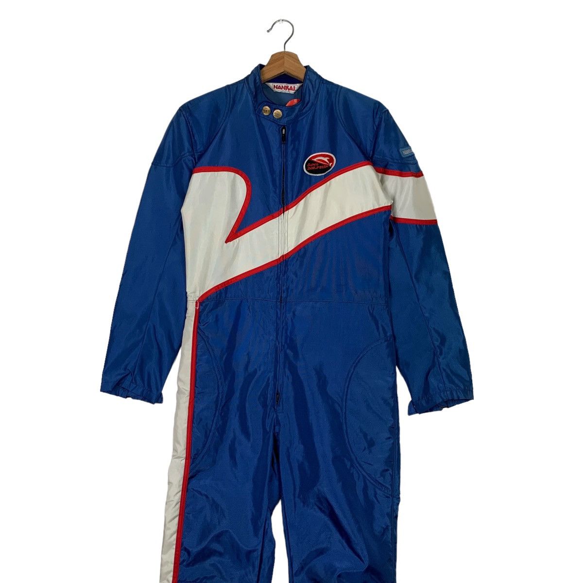 Japanese Brand × Vintage 90's Dead Stock NANKAI Super Dolphin Coveralls #0056-C4 Size US 32 / EU 48 - 4 Thumbnail