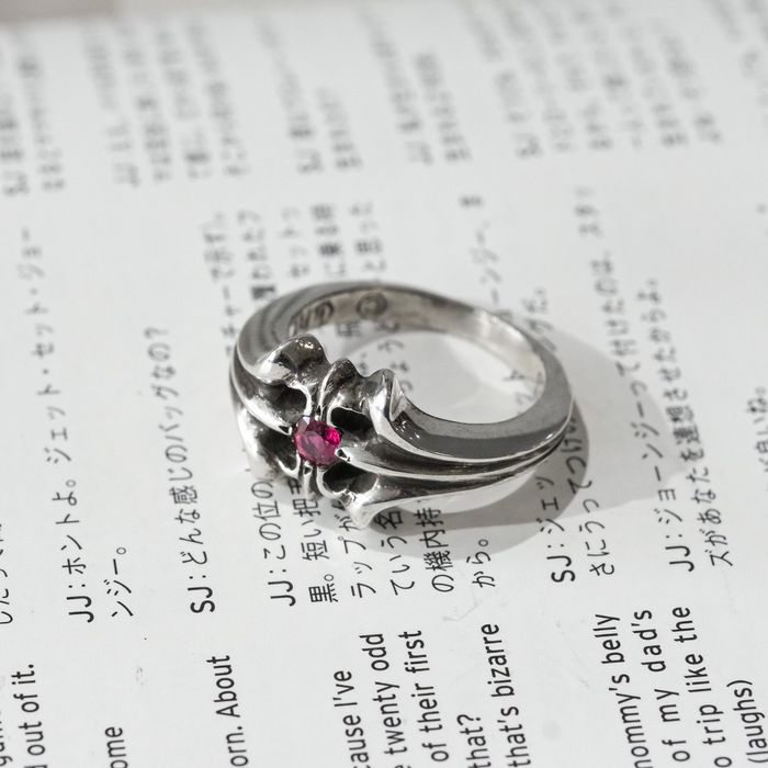 Chrome Hearts CHROME HEARTS SKT - RUBY RING | Grailed