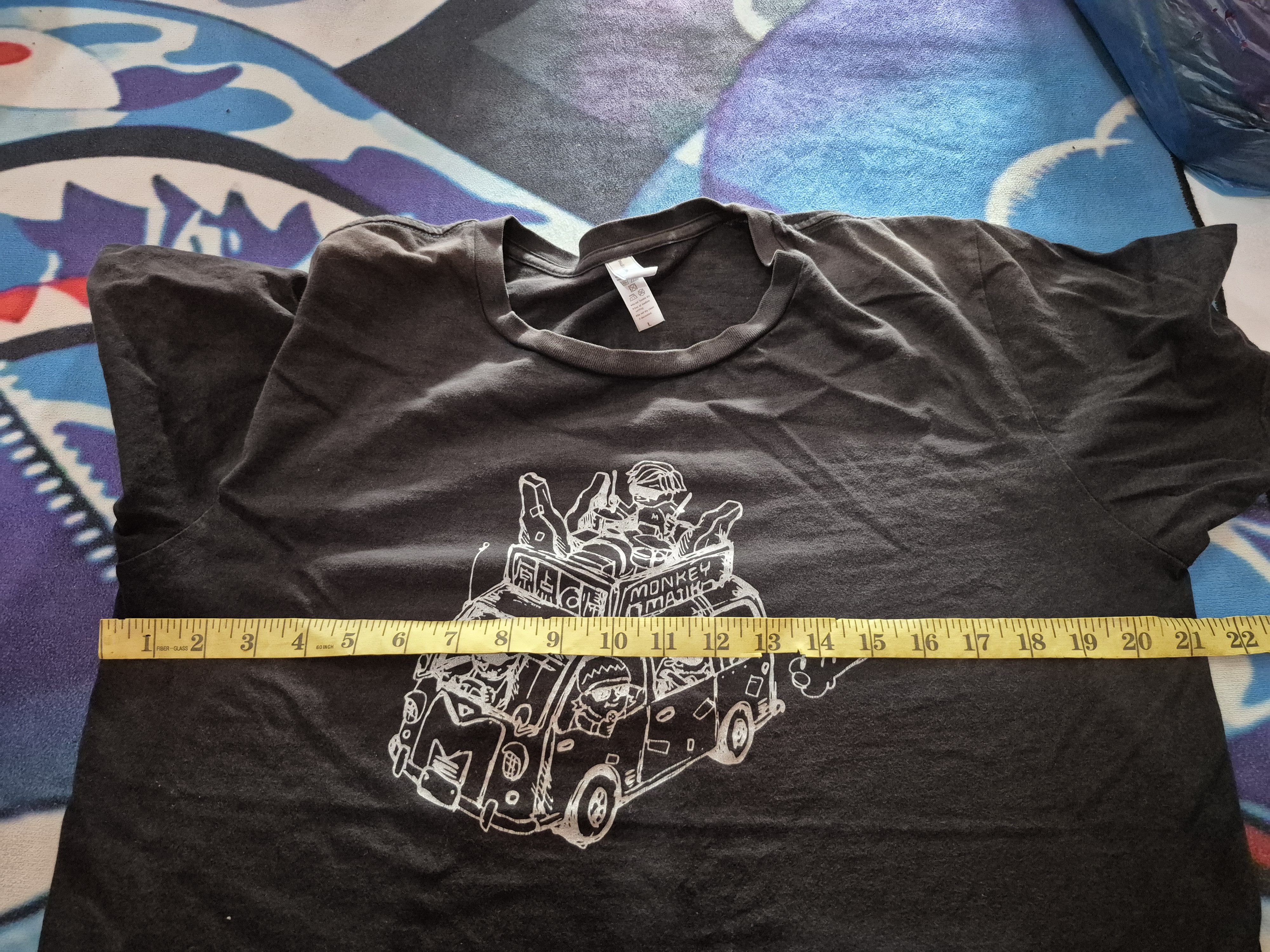 Japanese Brand 🔥 Monkey Majik Devil Robots Japanese Band Tee Size US L / EU 52-54 / 3 - 9 Thumbnail