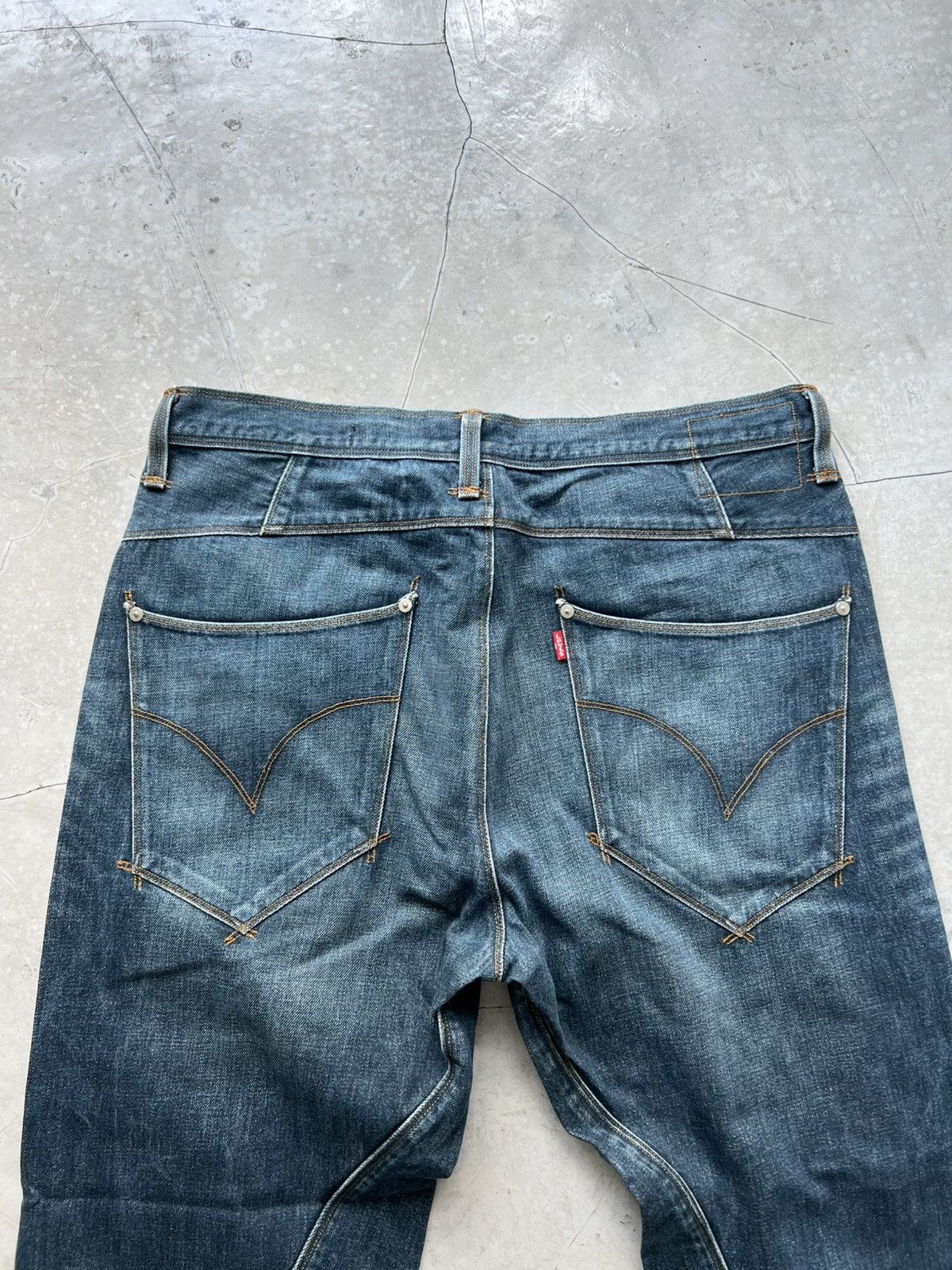 Levi's Levis Engineered Jeans Buckleback Tag W36 Actual 37x27 Size US 36 / EU 52 - 6 Thumbnail