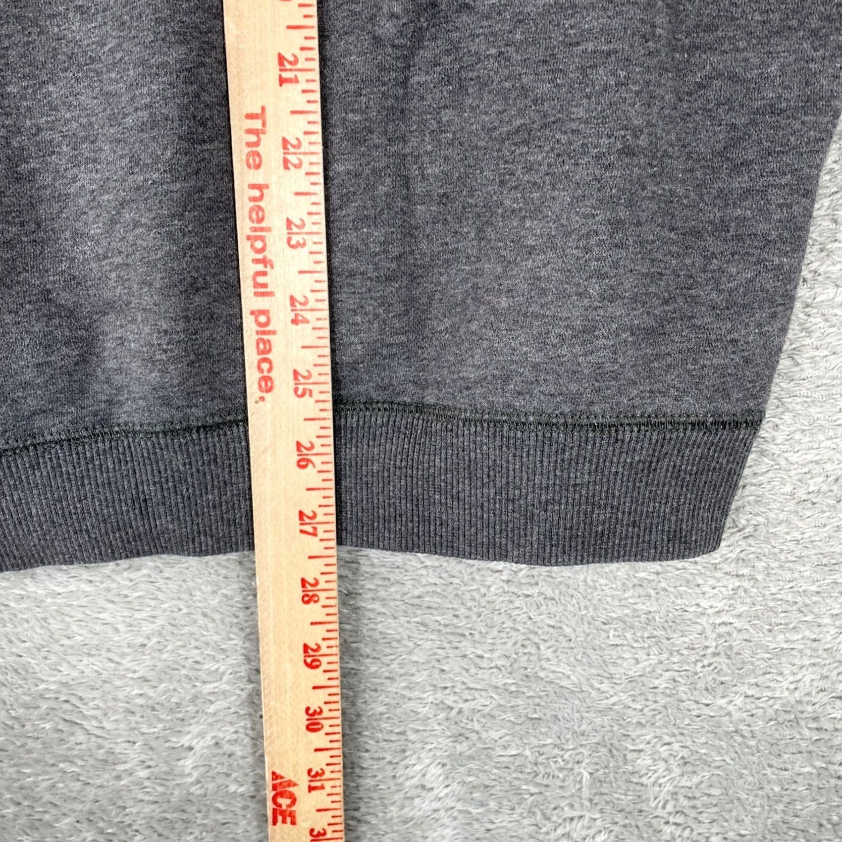 Nike Nike Shamrock Shuffle Hoodie Mens XL Gray Full Zip Graphic Y2K Sportswear - XL Size US XL / EU 56 / 4 - 7 Thumbnail