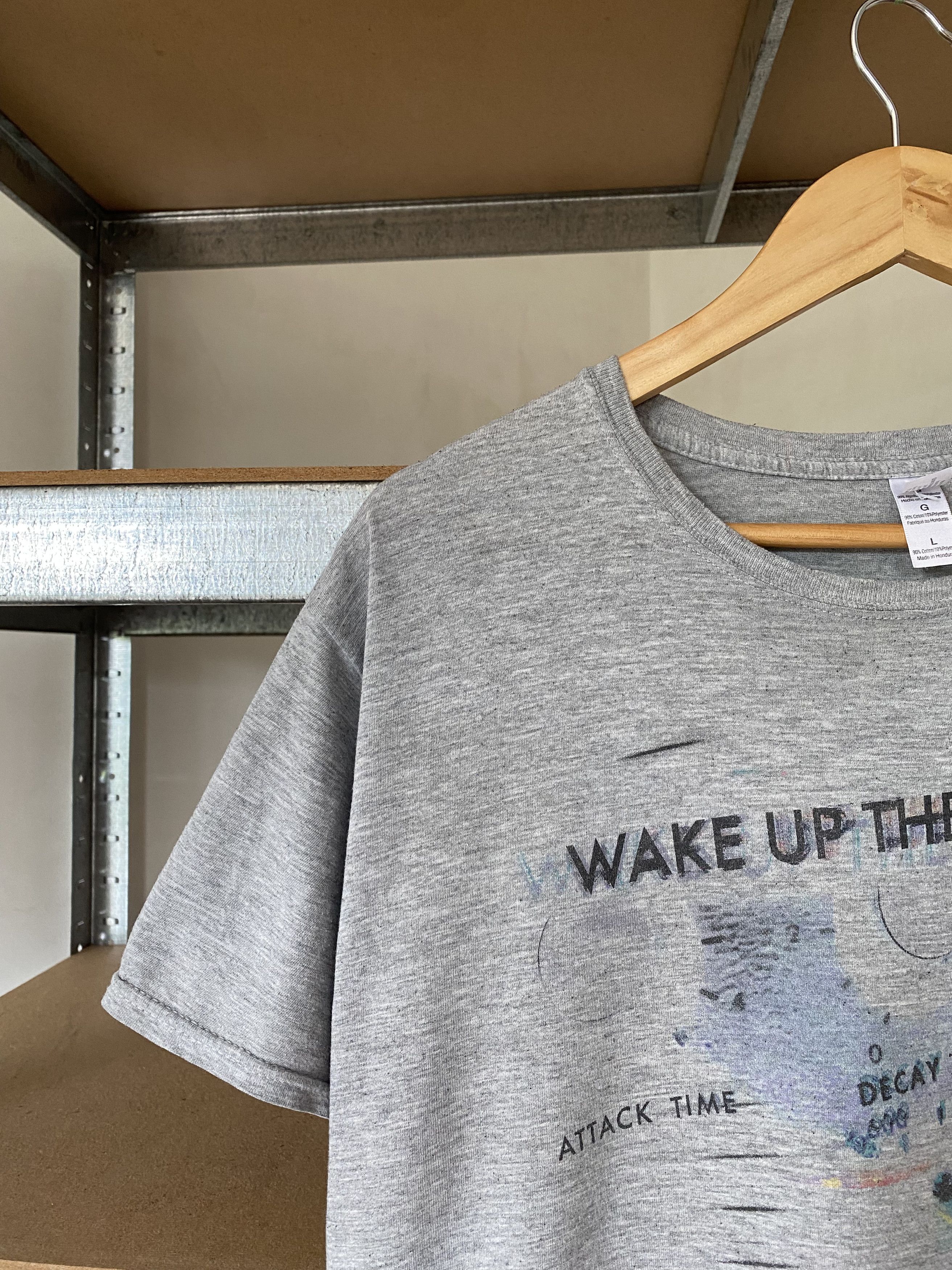 Band Tees Paul Weller Vintage 2000s Wake Up The Nation White T-shirt Size US L / EU 52-54 / 3 - 3 Thumbnail