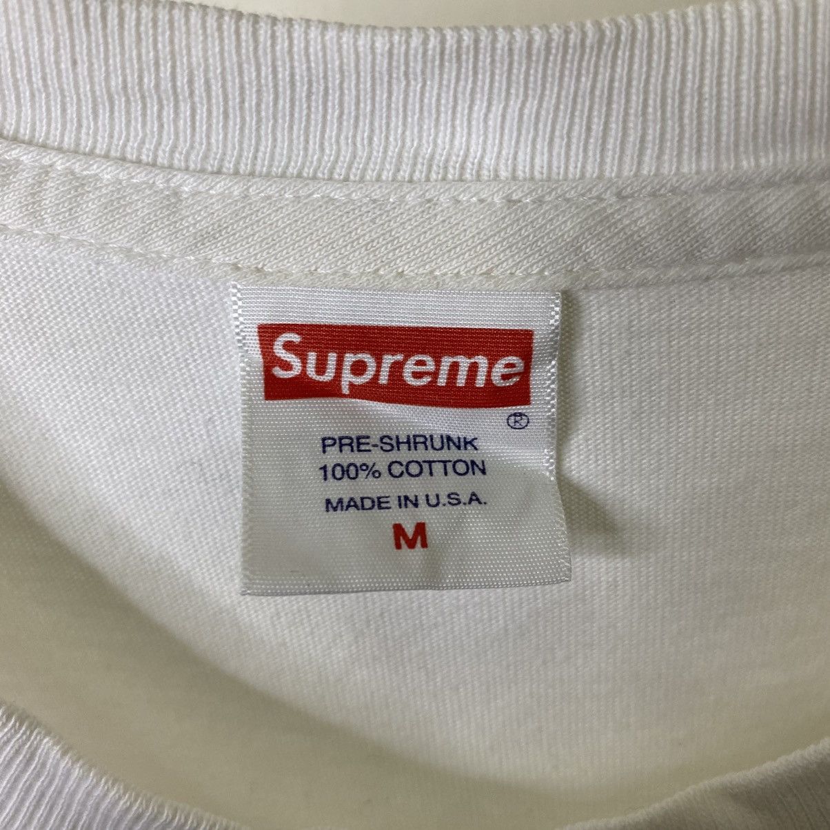 Supreme Supreme Necklace White T Shirt Size US L / EU 52-54 / 3 - 3 Thumbnail