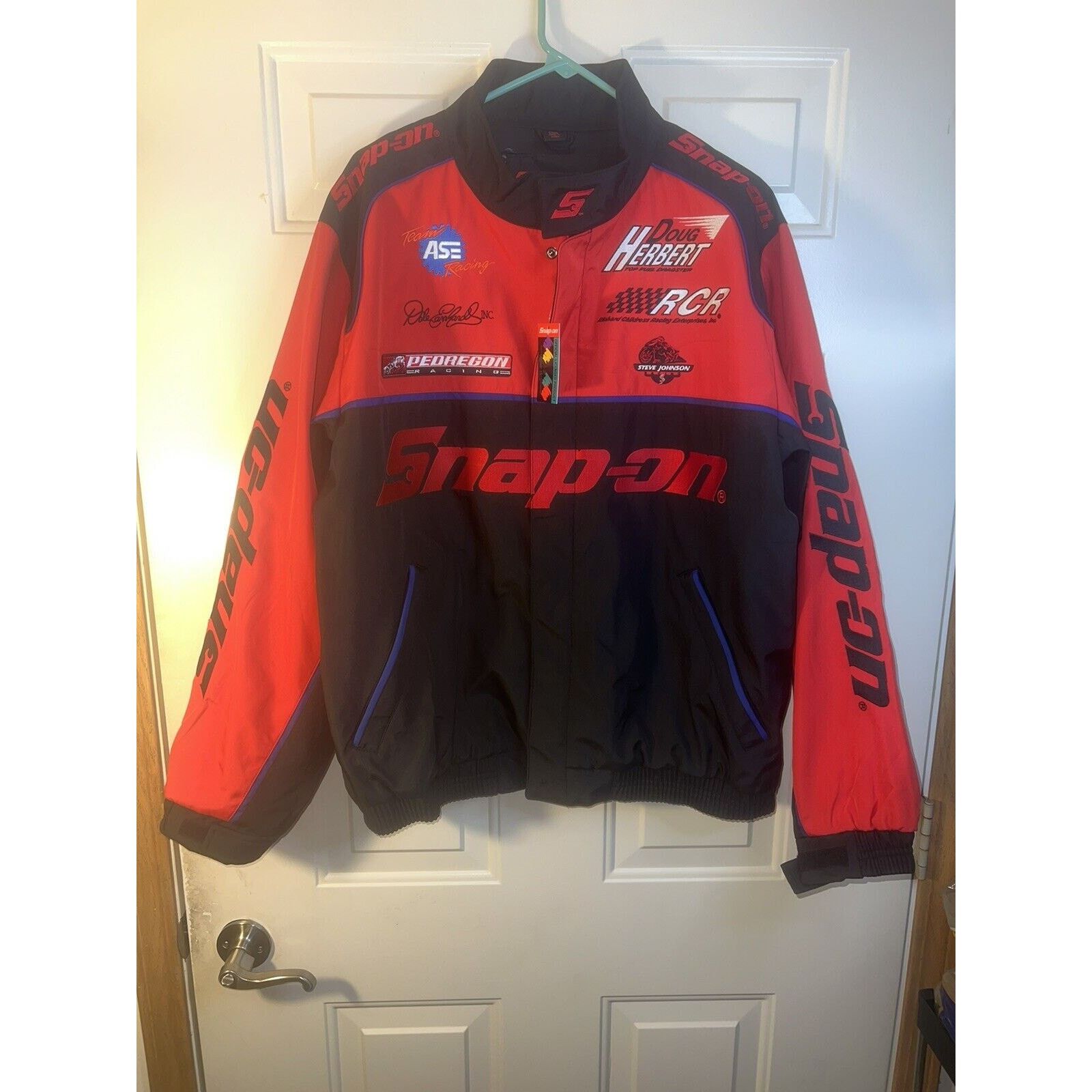 & Other Stories Snap-On Racing Jacket Dale Earnhardt Coat Large Doug Herbert Size US L / EU 52-54 / 3 - 2 Thumbnail