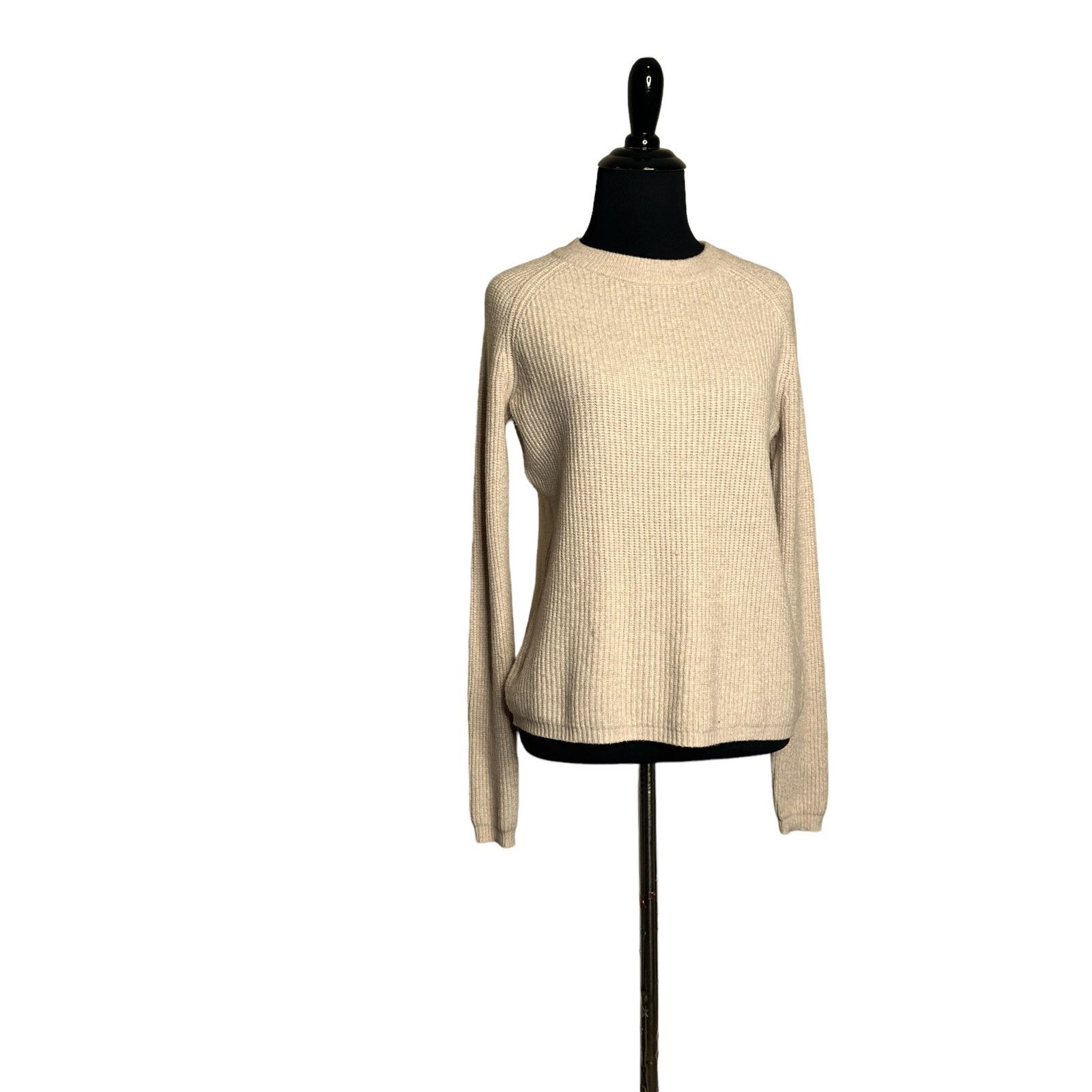 Elie Tahari Tahari beige cream crew neck long sleeves sweater size XS Size XS / US 0-2 / IT 36-38 - 10 Thumbnail