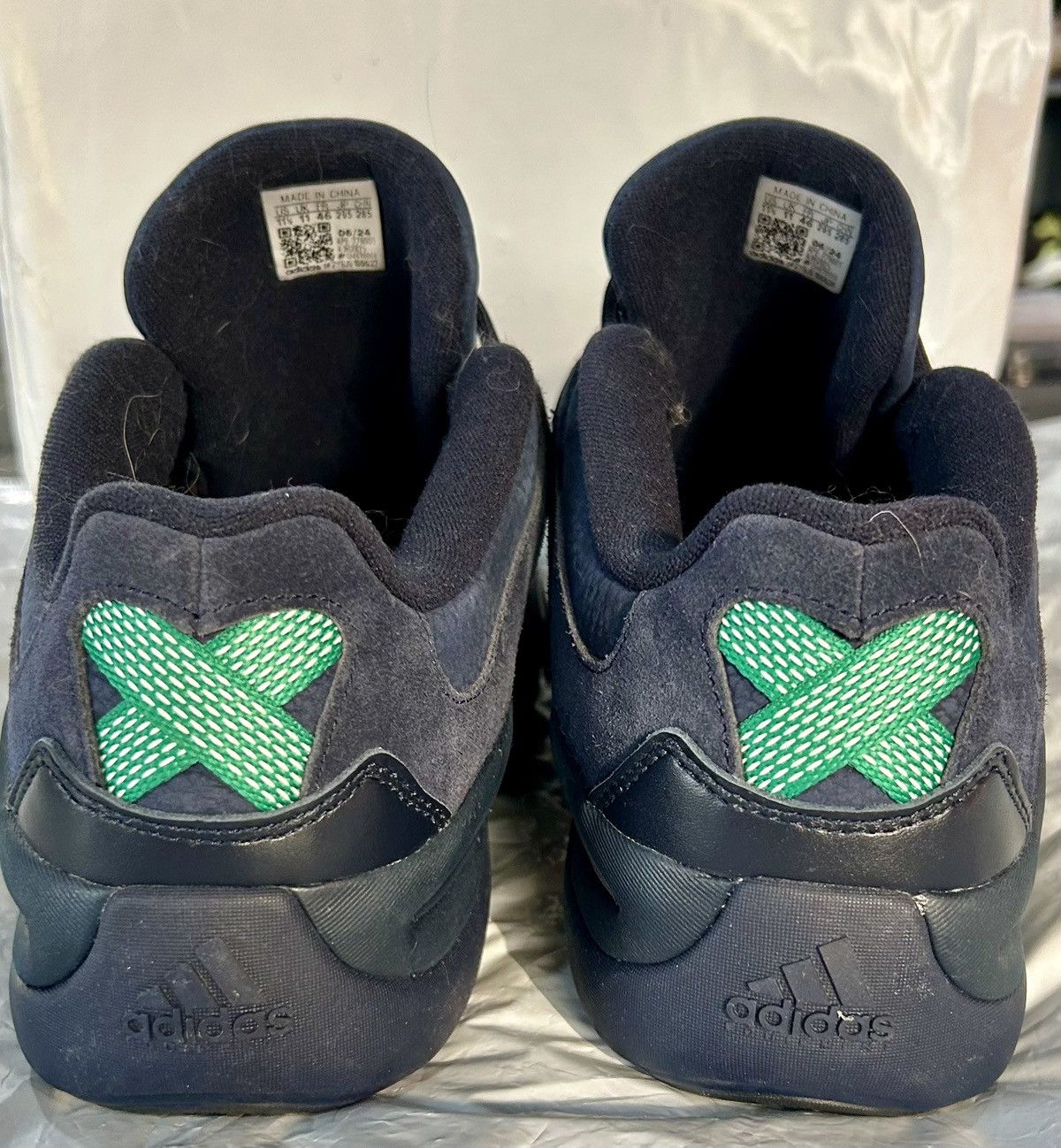 Adidas Adidas X Hoop York City - Crazy 8 Low - Legend Ink - Size US 11.5 / EU 44-45 - 5 Thumbnail