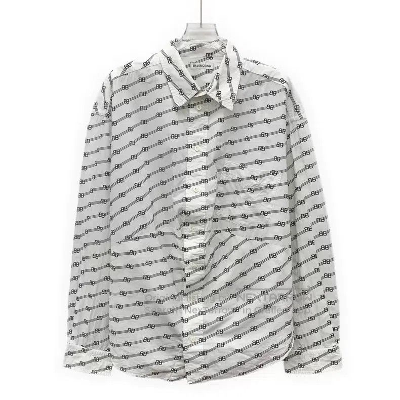 Other Balenciaga White Logo Stripe Bullet Screen Printed Cotton Size XXS / US 00 / IT 34 - 1 Thumbnail