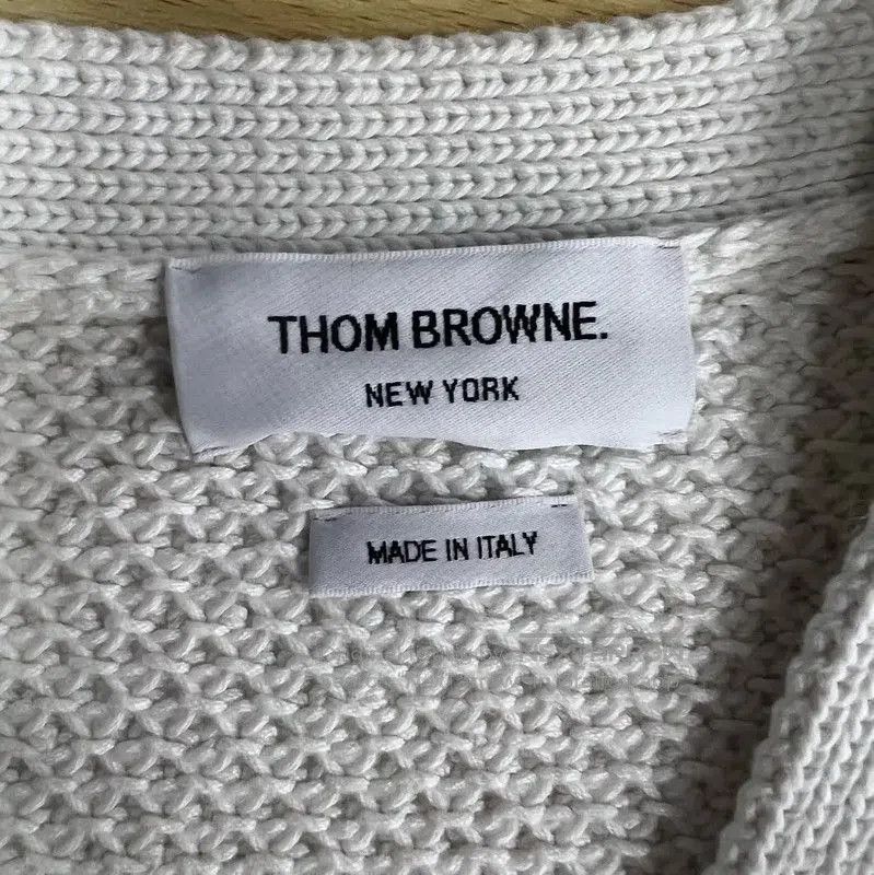 Thom Browne Thom Browne White Cotton Women's Cardigan 0089. Size XXS / US 00 / IT 34 - 3 Thumbnail