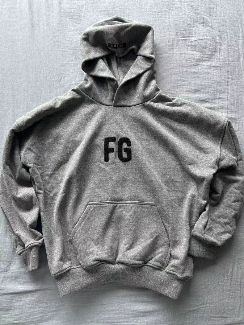 Fear of God Gray snowflake cotton sweater