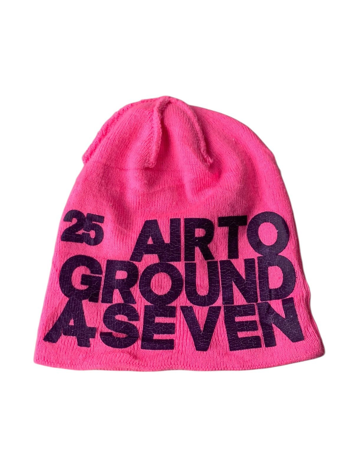 Japanese Brand × Kapital × Vintage Pink Knitt Beanie Hat Style Size ONE SIZE - 6 Thumbnail
