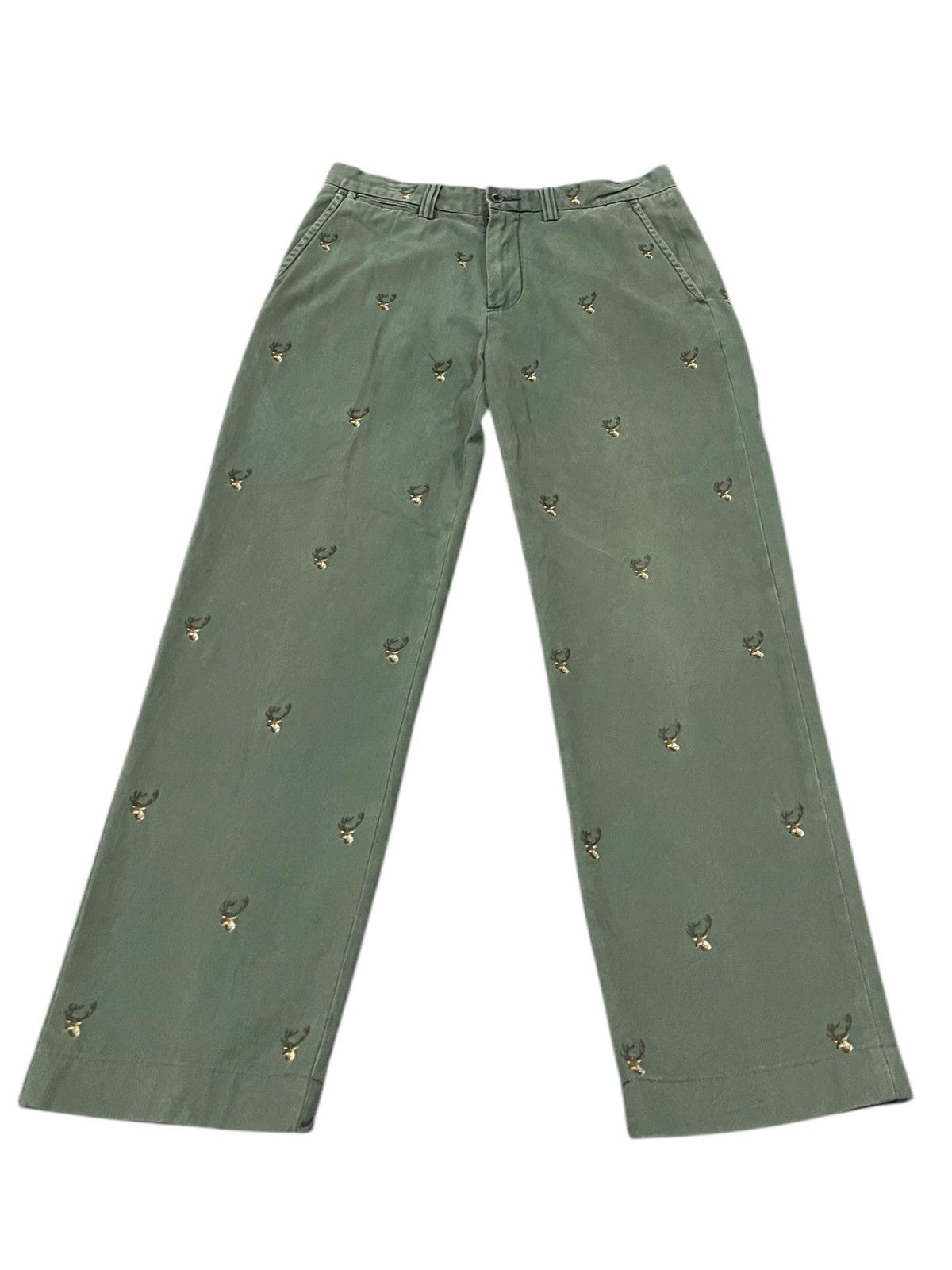 Polo Ralph Lauren Polo Ralph Lauren Embroidery Deer Pants Size US 32 / EU 48 - 4 Thumbnail