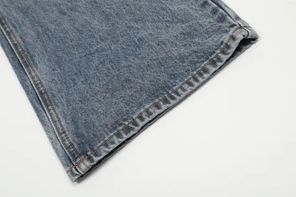 Vintage Men's distressed straight street washed flared ripped jeans Size US 32 / EU 48 - 5 Thumbnail