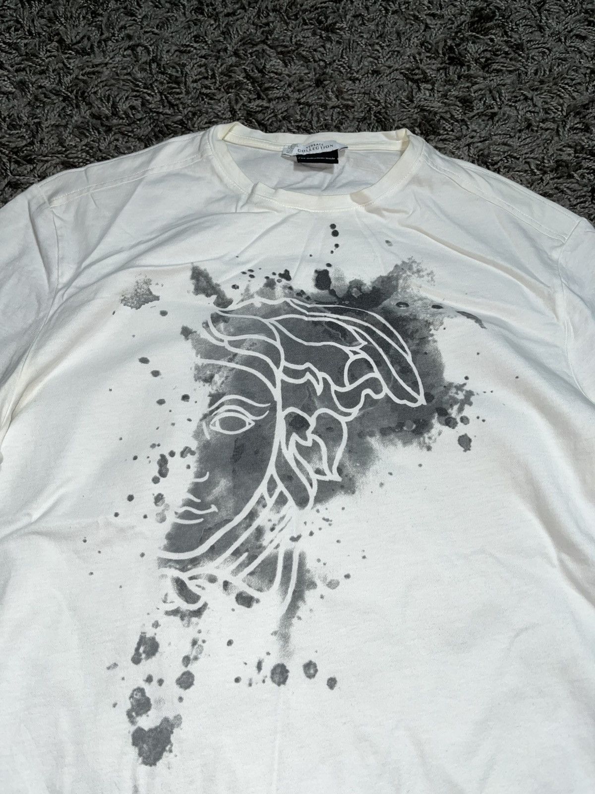 Versace Jeans Couture VERSACE MEDUSA LOGO COTTON TEE ADULT Size US S / EU 44-46 / 1 - 2 Thumbnail
