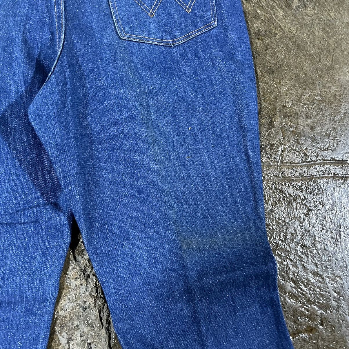 Levi's × Vintage × Wrangler Crazy Vintage 60s 70s Wrangler Bell Bottom Flare Jeans Size US 36 / EU 52 - 5 Thumbnail