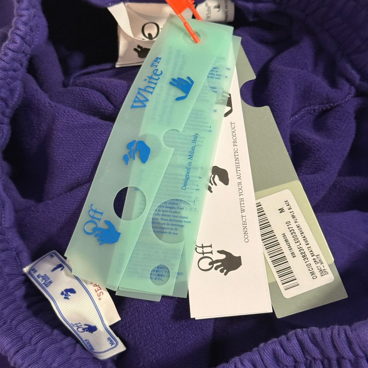 Off-White Off-White Skate Sweatshorts Size US 30 / EU 46 - 8 Thumbnail