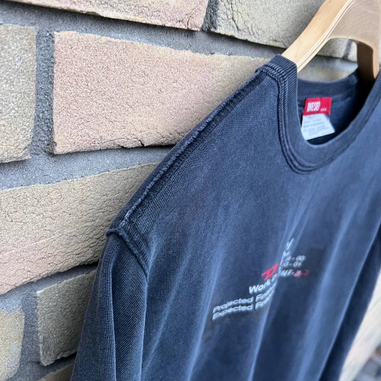 Diesel vintage Diesel sweatshirt Size US L / EU 52-54 / 3 - 14 Thumbnail