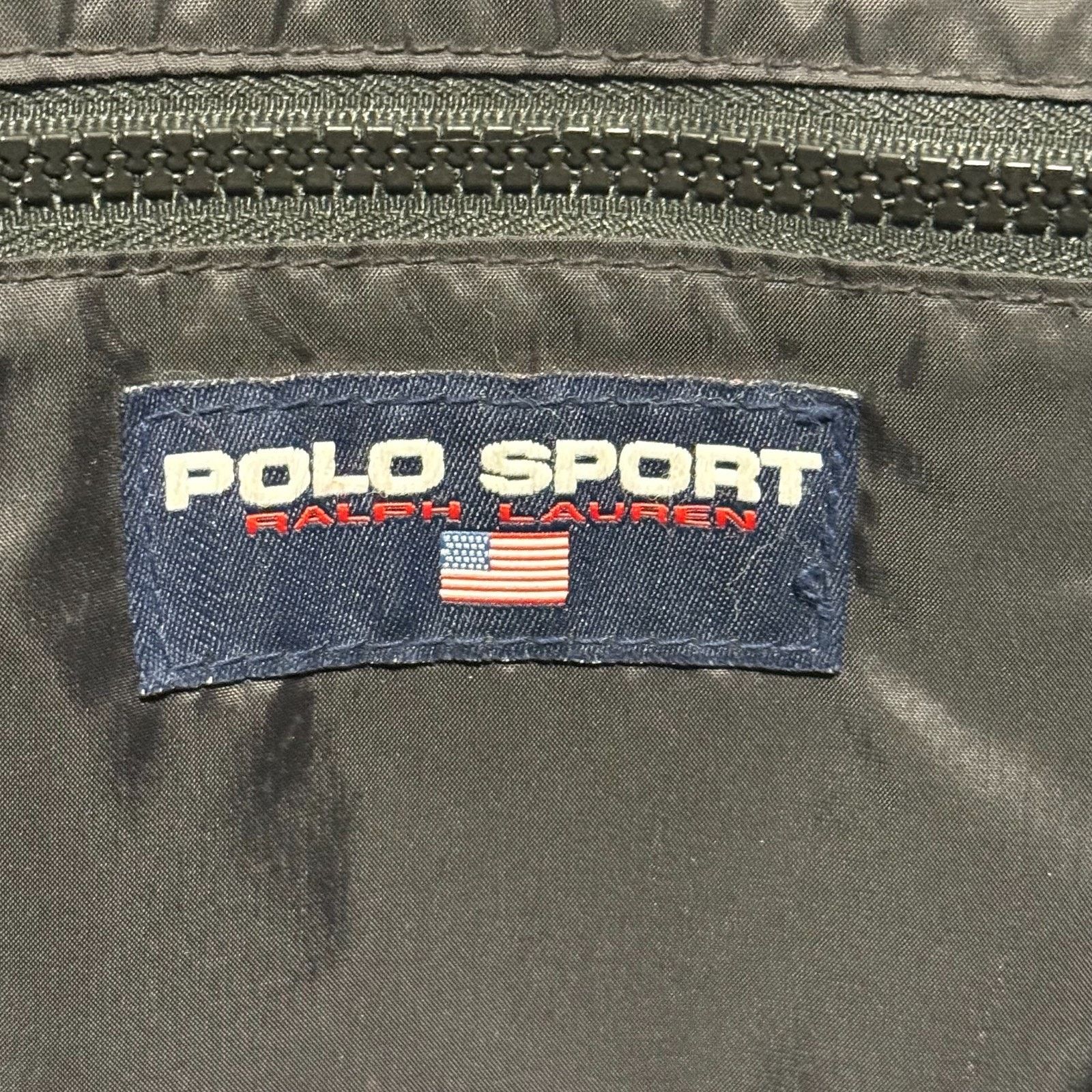 Polo Ralph Lauren Vintage Red POLO Sport RALPH LAUREN Tote Bag 90s Y2K 2000 Size ONE SIZE - 10 Thumbnail