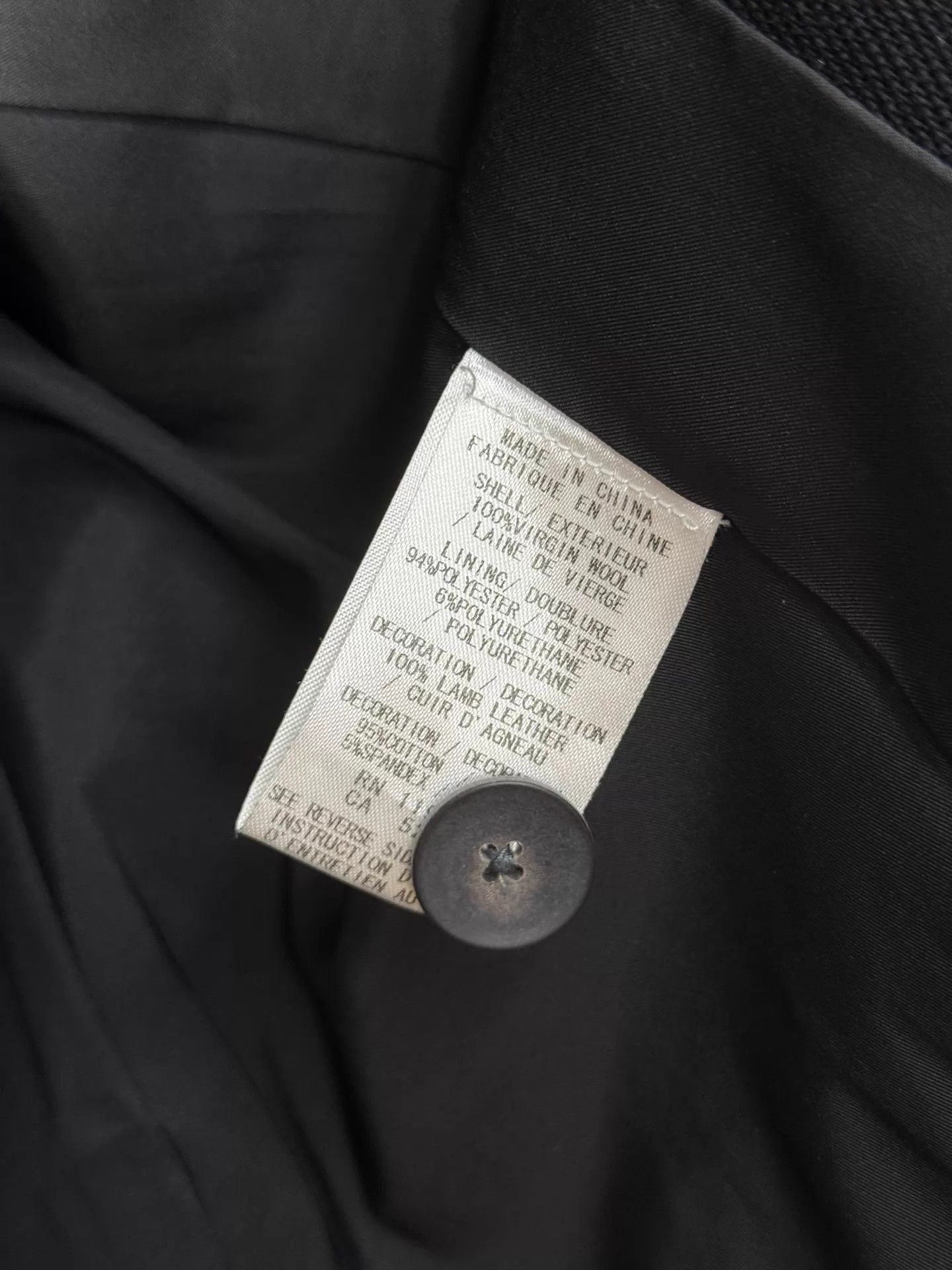 Helmut Lang Helmut Lang sheepskin wool paneled 99new blazer Size XS / US 0-2 / IT 36-38 - 5 Thumbnail