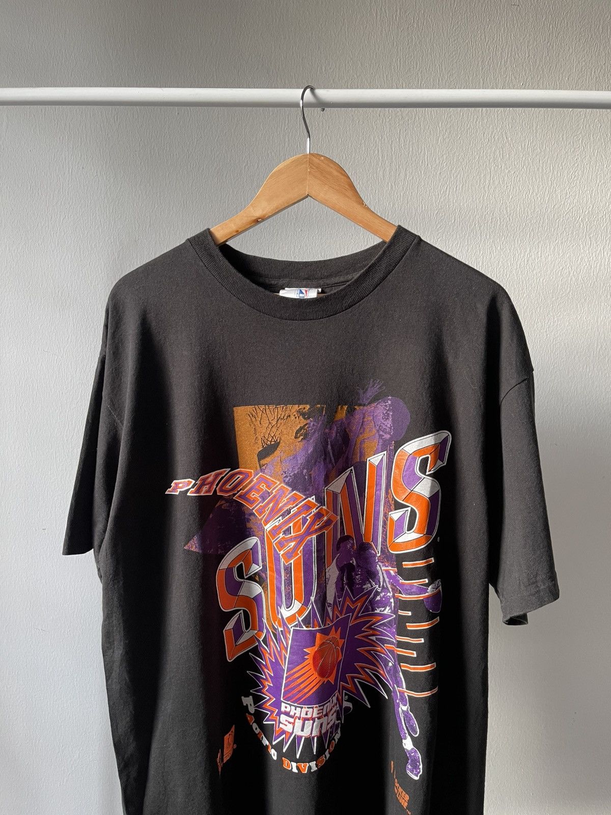 NBA × Vintage 90s Phoenix Sun Nba Tee Size US XL / EU 56 / 4 - 3 Thumbnail