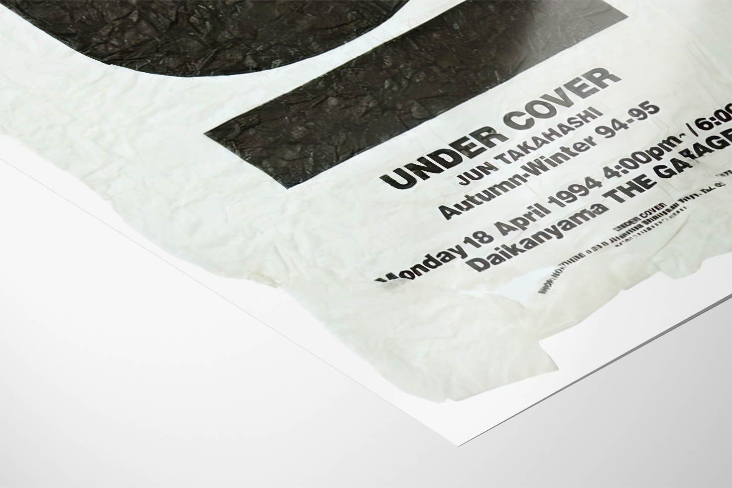 Undercover Undercover Poster Gift Vintage Archive Art Book Logo Size ONE SIZE - 5 Thumbnail