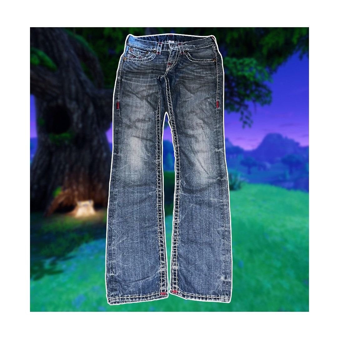 True Religion true religion super t thick stitching jeans Size US 28 / EU 44 - 2 Thumbnail