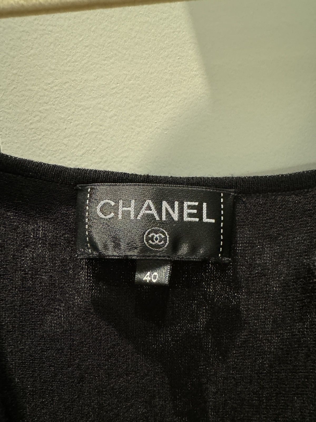 Chanel Chanel Little Black A-Line Dress Size M / US 6-8 / IT 42-44 - 4 Thumbnail