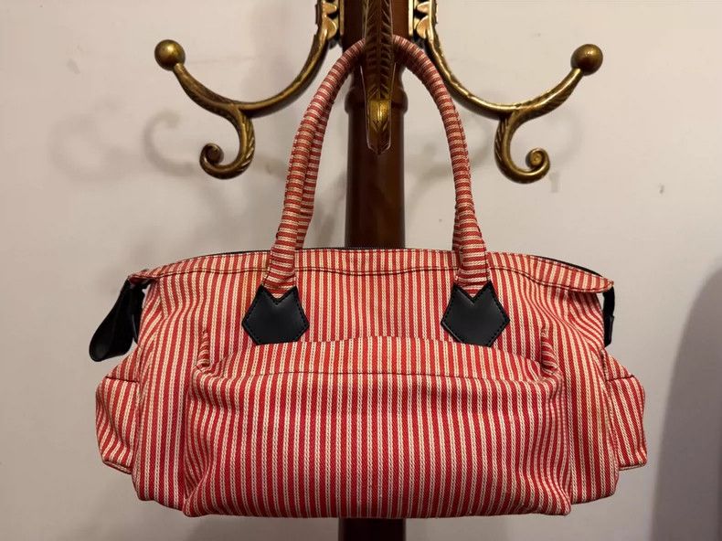 Vivienne Westwood Vivienne Westwood size os Red and white striped woven patte Size ONE SIZE - 3 Thumbnail